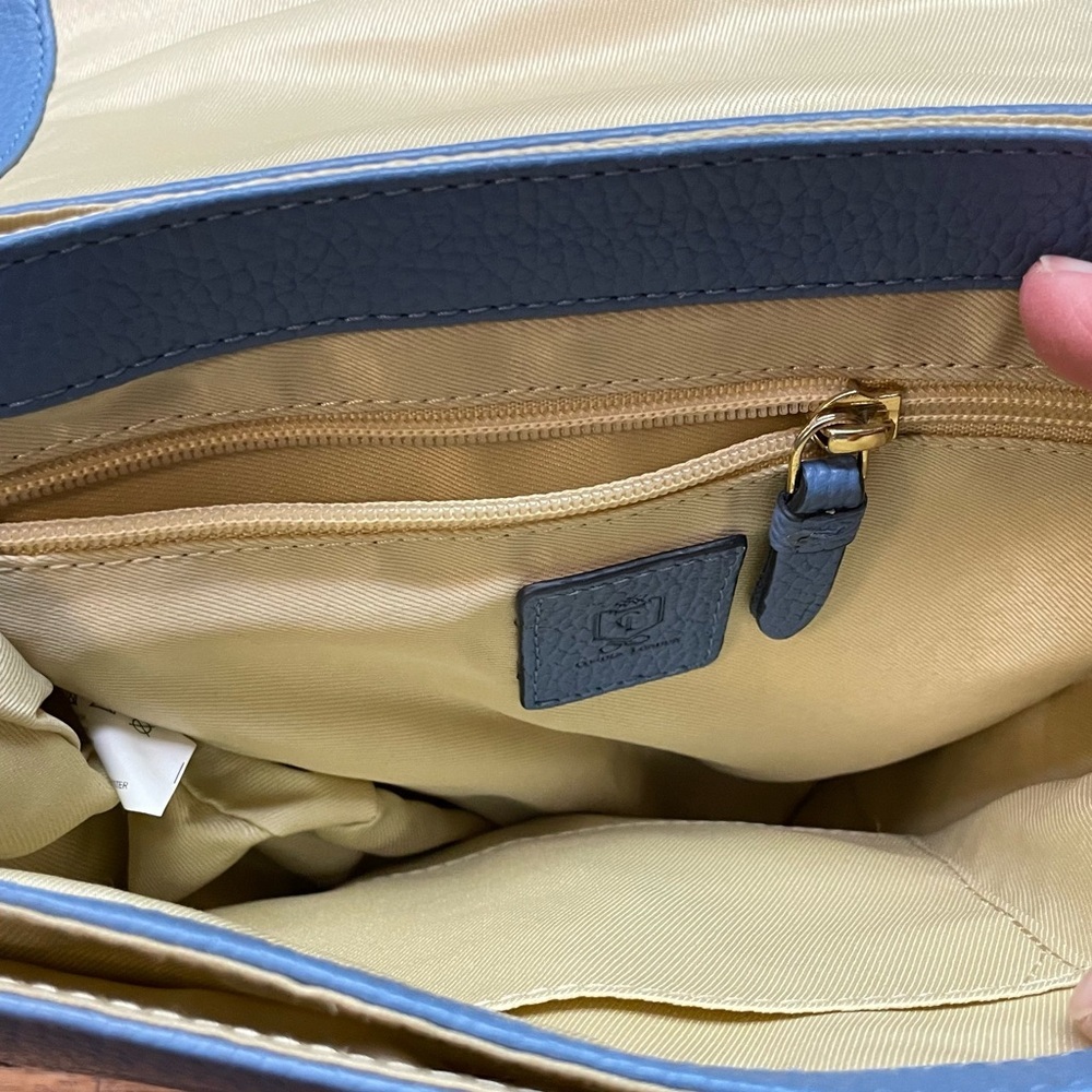 Corder London Leather Saddle Bag Purse - Picture 12 of 14